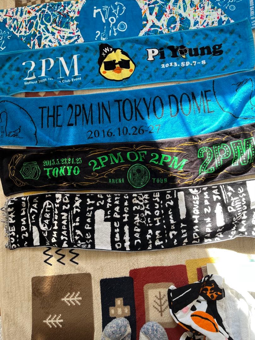 ③2PM、ウヨングッズセット、2PM直筆サイン入りのCD