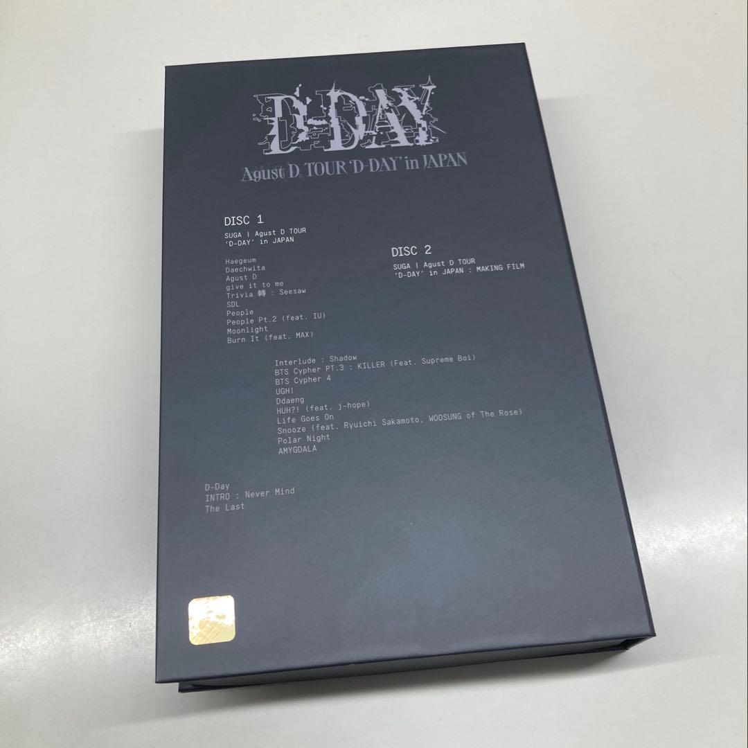 ミュージック SUGA/AgustD D-DAY in Japan DVD