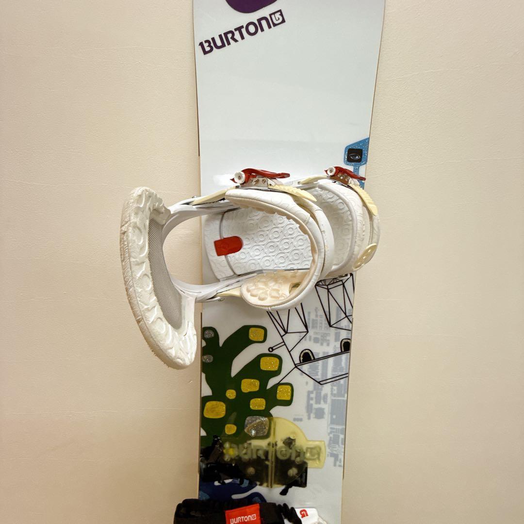 【良品　BURTON】OPRETAOR W160 160cm スノーボードセット