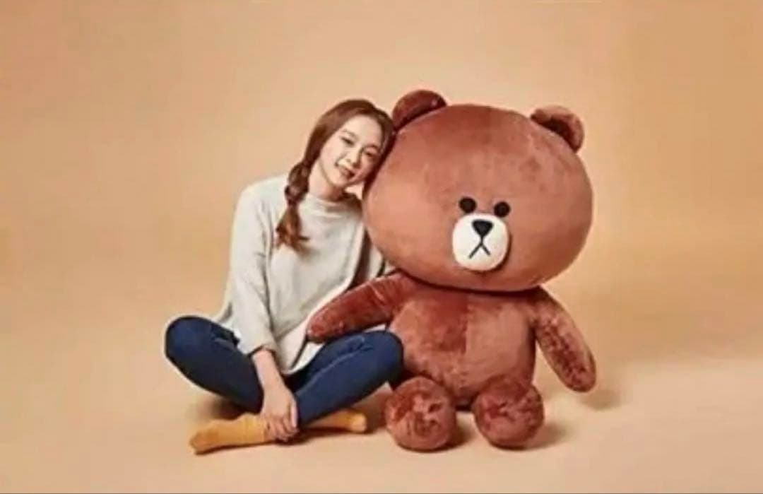 激レア！LINE FRIENDS 110cmぬいぐるみ ブラウン