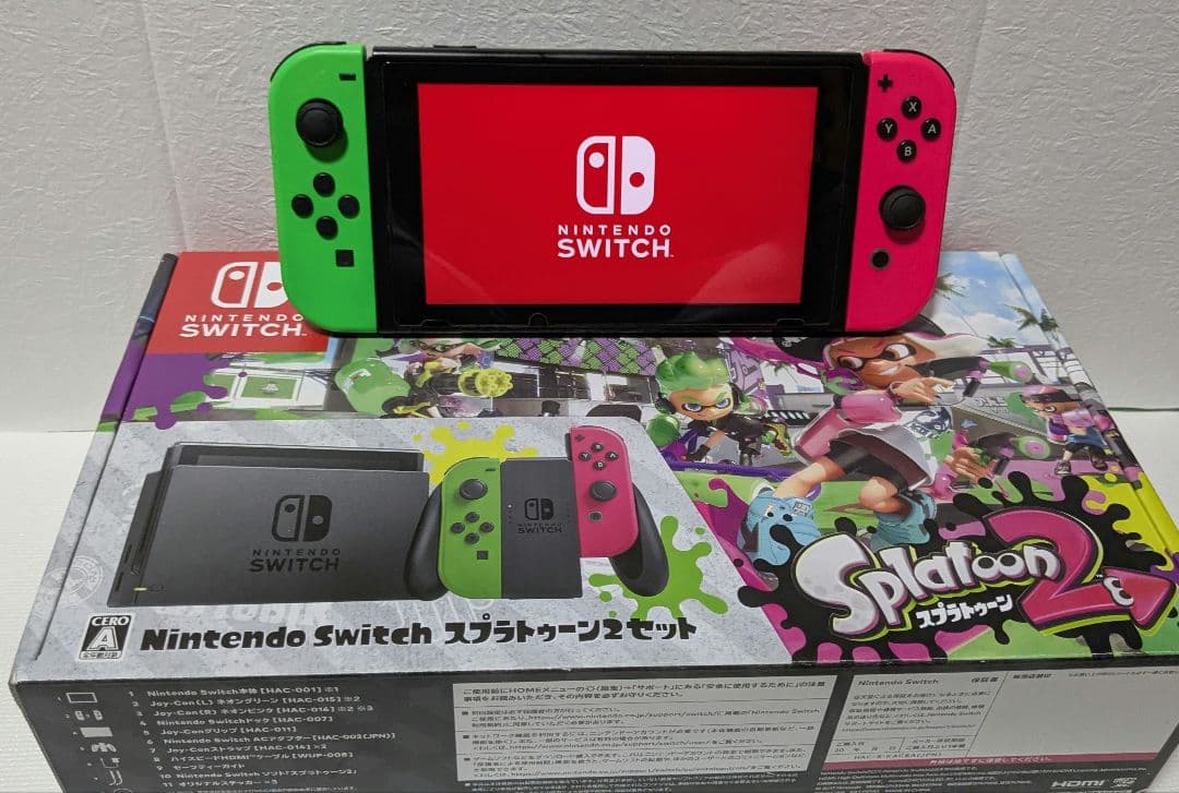明日朝まで価格　Nintendo Switch 本体　タイプC延長ケーブル付き