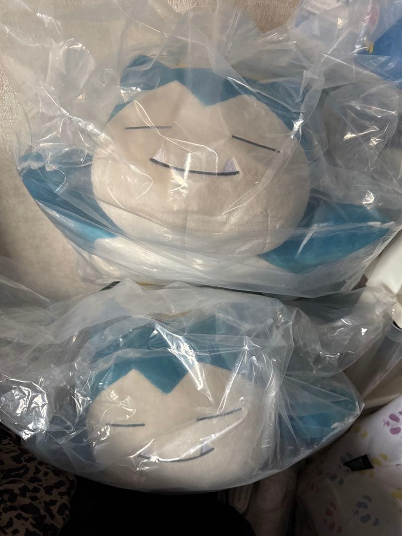 ポケモン 一番くじ B賞 カビゴン＆ピカチュウ 2体セット