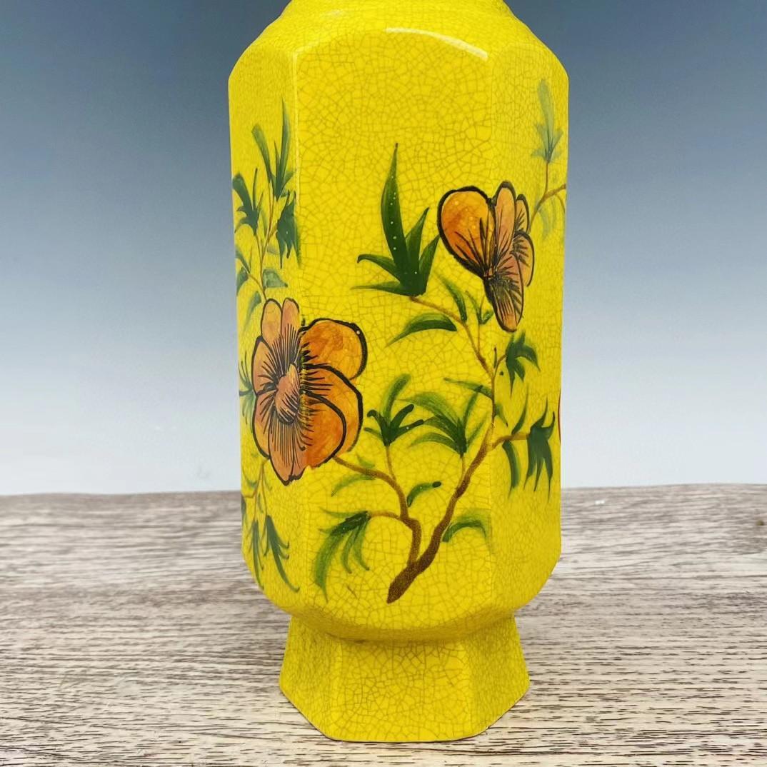 中国古美術・旧蔵の磁器・大周柴窯に描かれた彩色の花瓶・置物・書道・茶道具・文房具