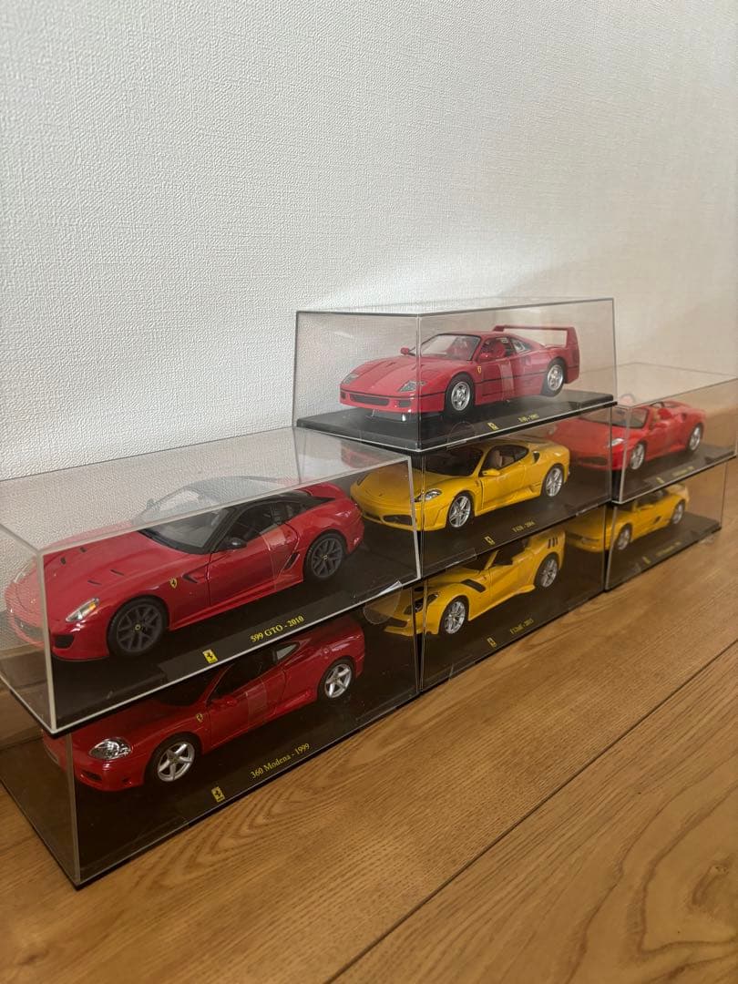 デアゴスティーニ　ケース未開封1/24フェラーリコレクション　31台分