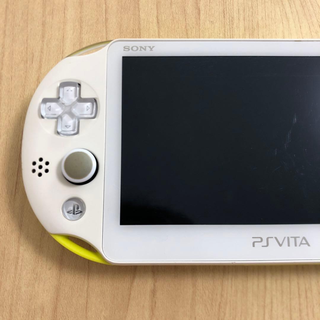 【訳ありジャンク】PSVITA PCH-2000 ライムグリーン/ホワイト