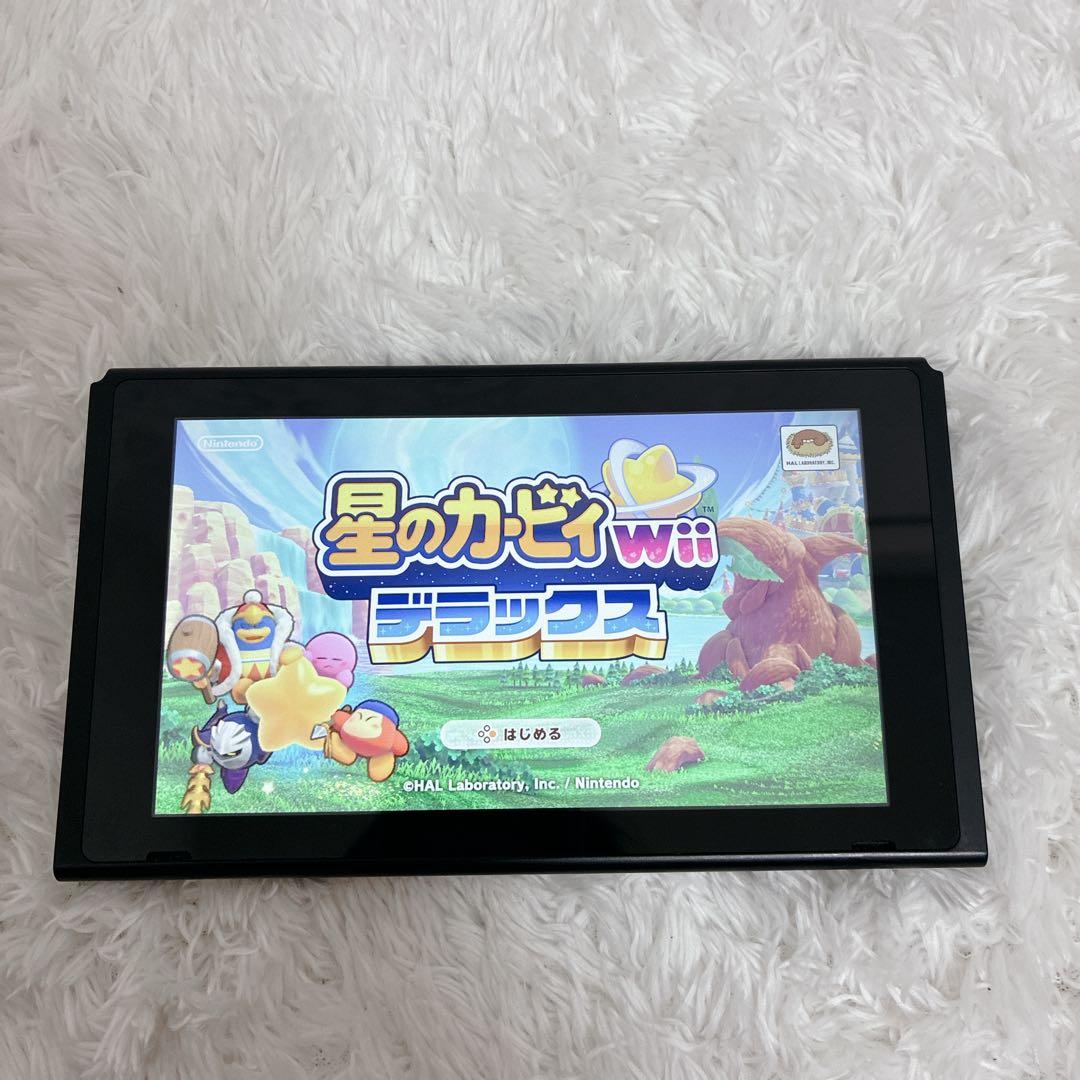 【液晶美品】Nintendo Switch 初期型 2018年製　画面傷なし