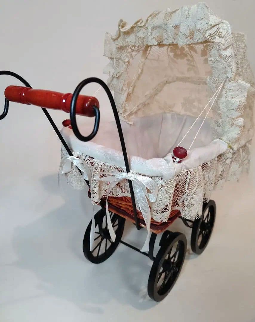 人形用ベビーカー レトロ