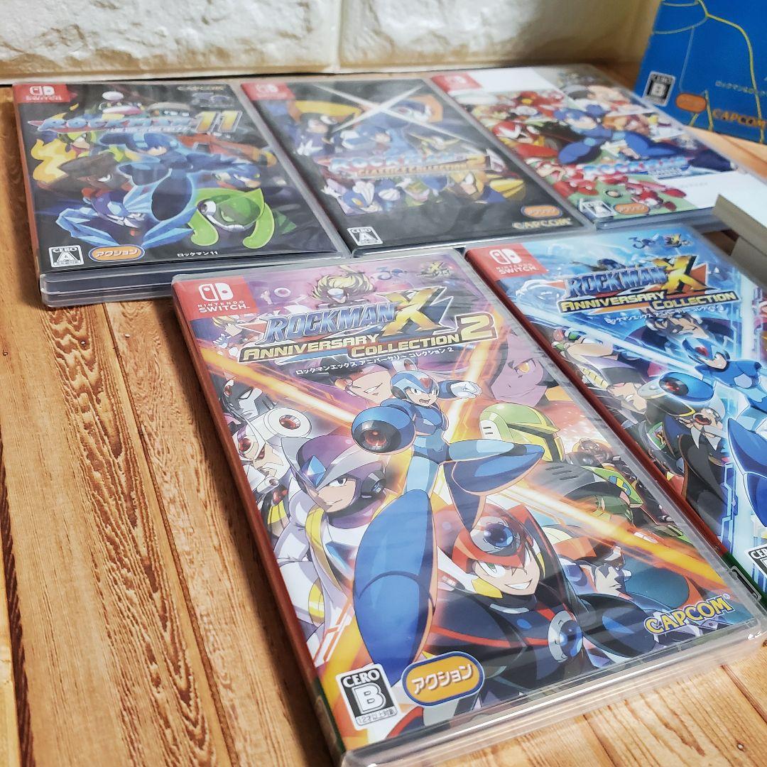 美品Switch ロックマン&ロックマンX 5in1 スペシャルBOX