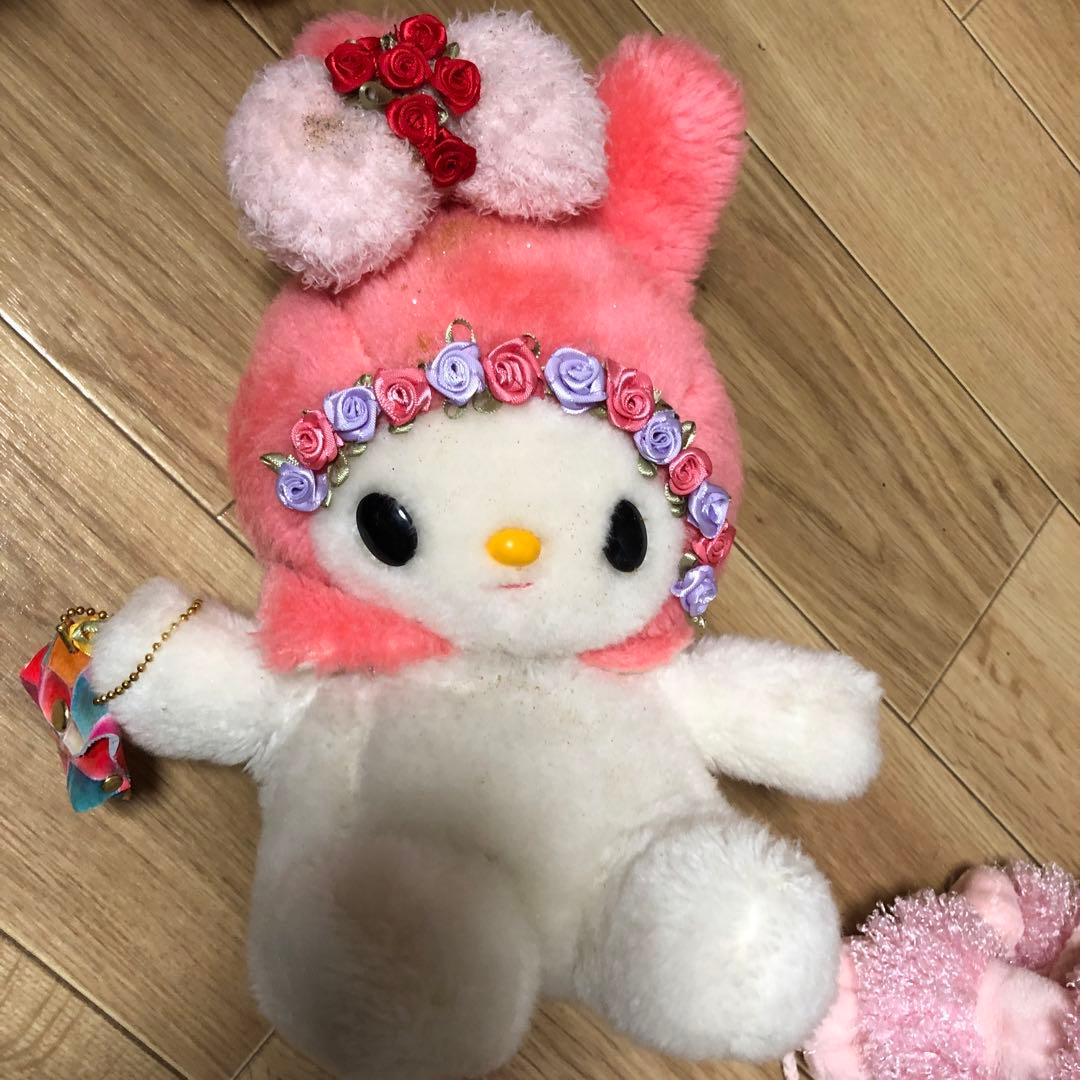 My melody アンティークでオリジナルのサンリオファミリー
