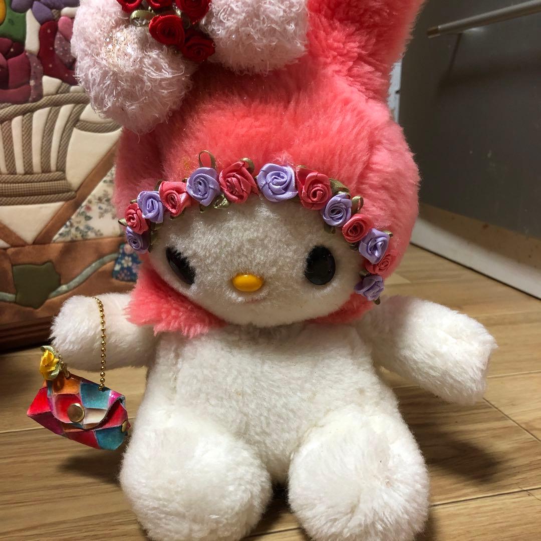 My melody アンティークでオリジナルのサンリオファミリー
