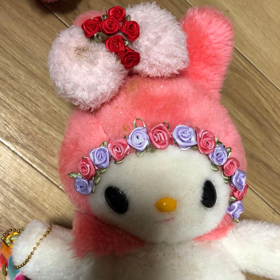 My melody アンティークでオリジナルのサンリオファミリー