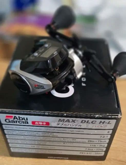 AbuGarcia (アブガルシア) MAX DLC H-L 左巻き