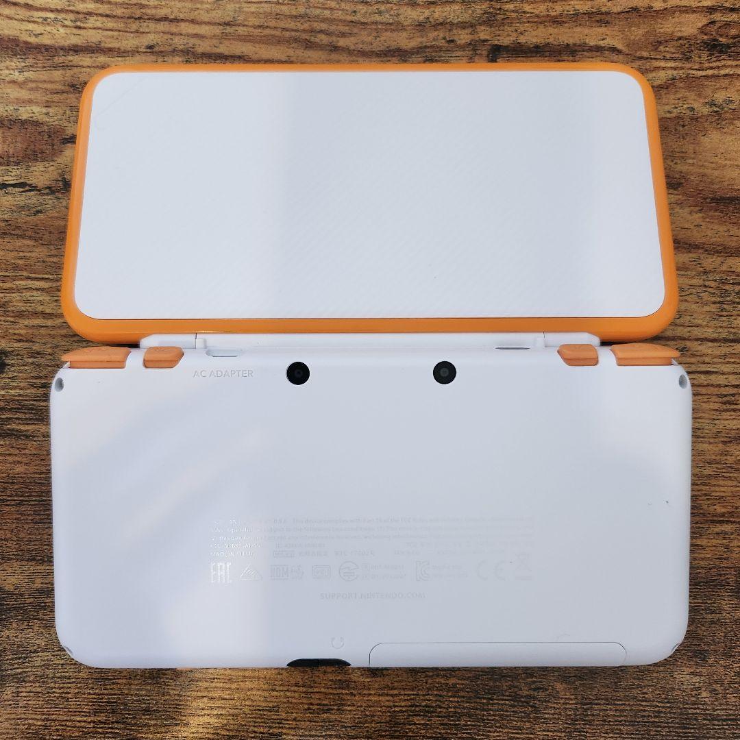 【ほぼ未使用】 Newニンテンドー2DS LL ホワイト×オレンジ