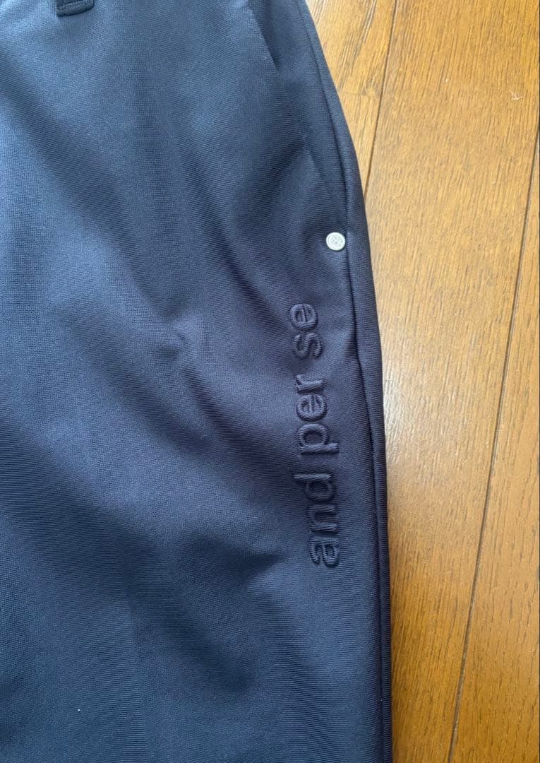 and per se スエットストレッチパンツ L