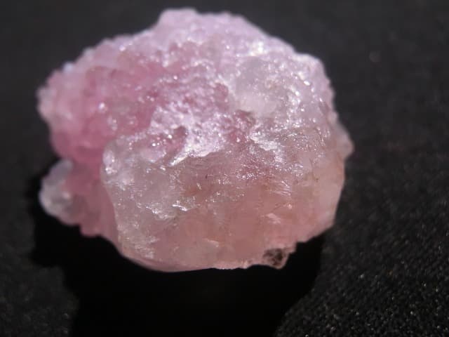 【ローズクォーツ クラスター 】希少 結晶 原石
