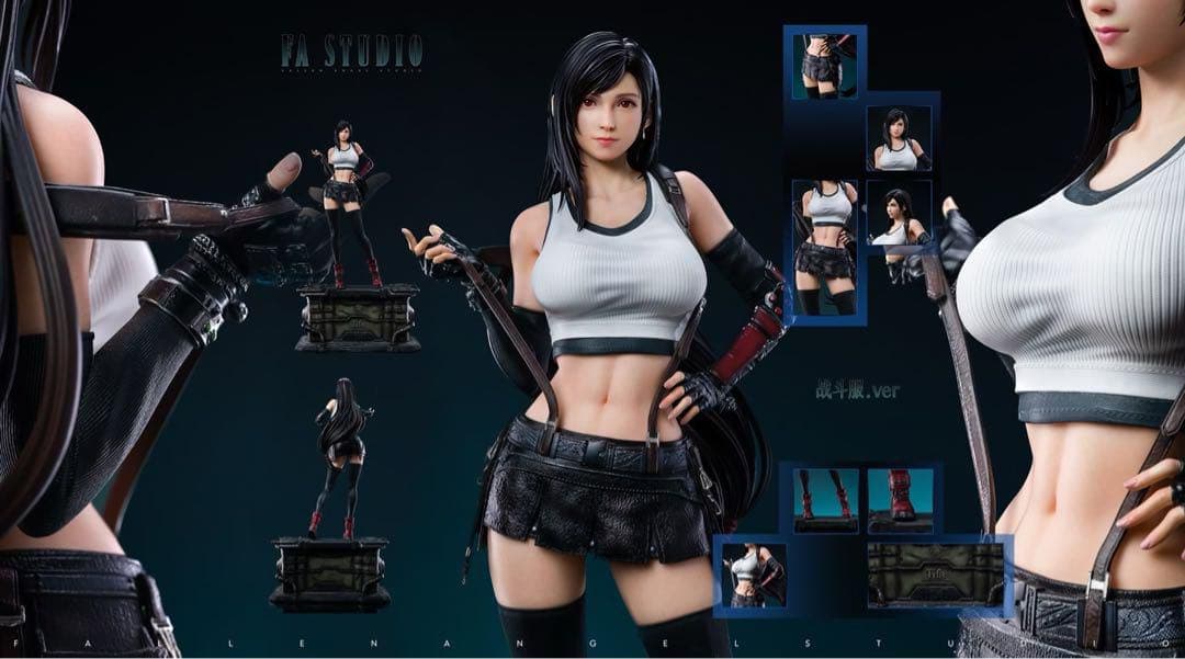 ファイナルファンタジー　フィギュア　ティファ ロックハート　豪華版2体セット