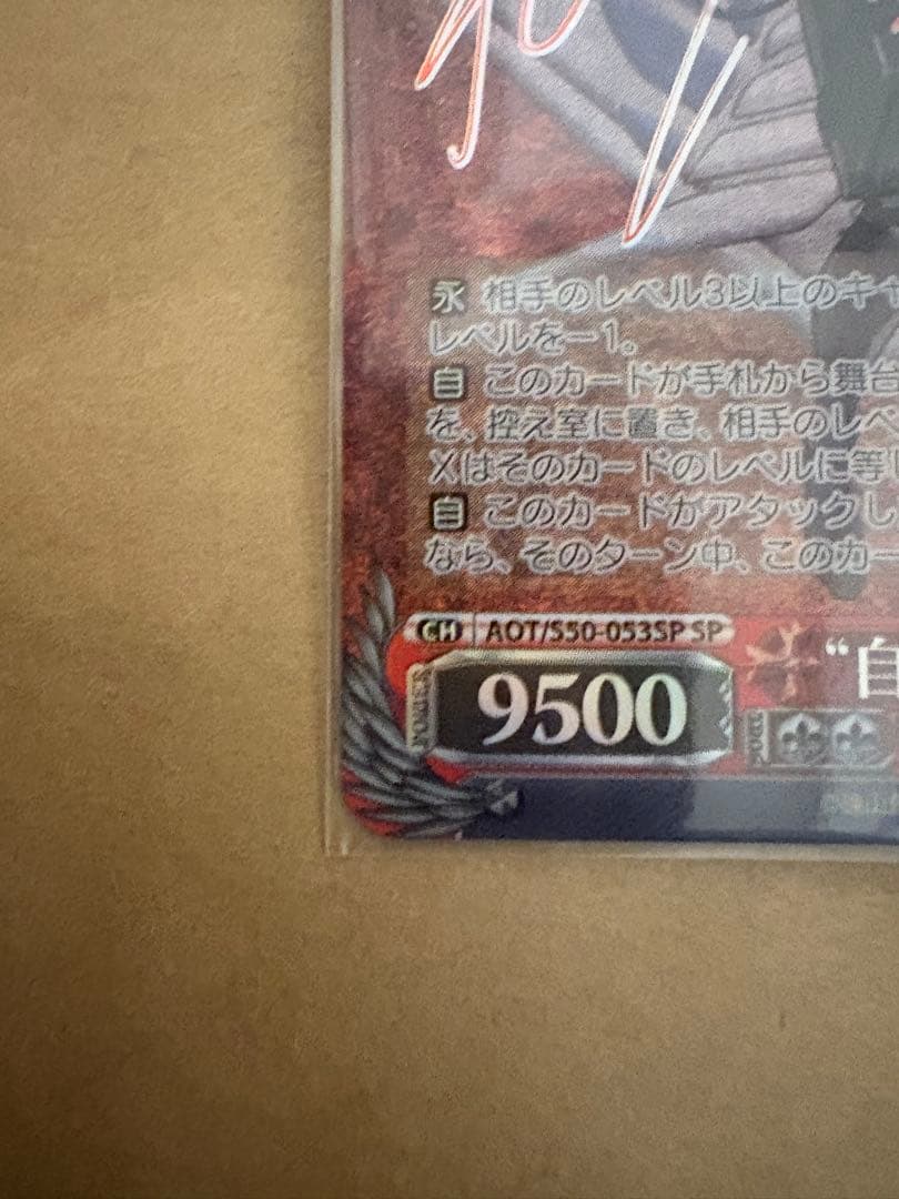 \"自由をち掴むため\"サシャ　サイン　sp