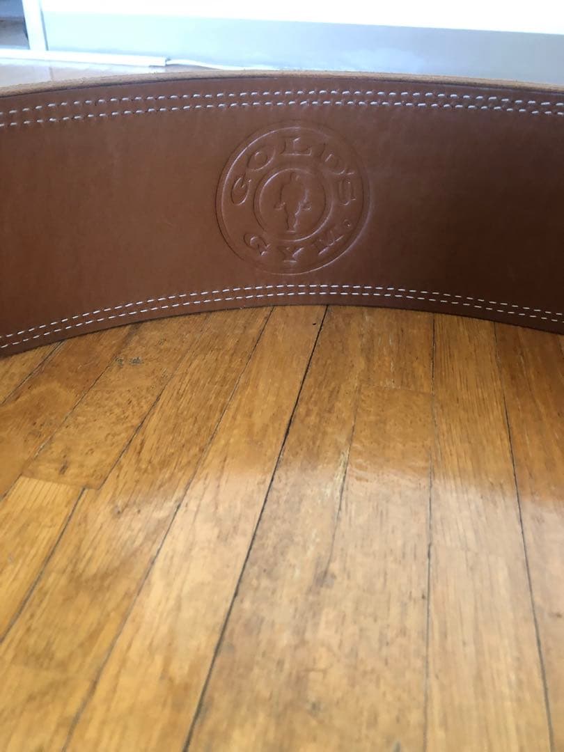 GOLD'S GYM プロレザーベルト S