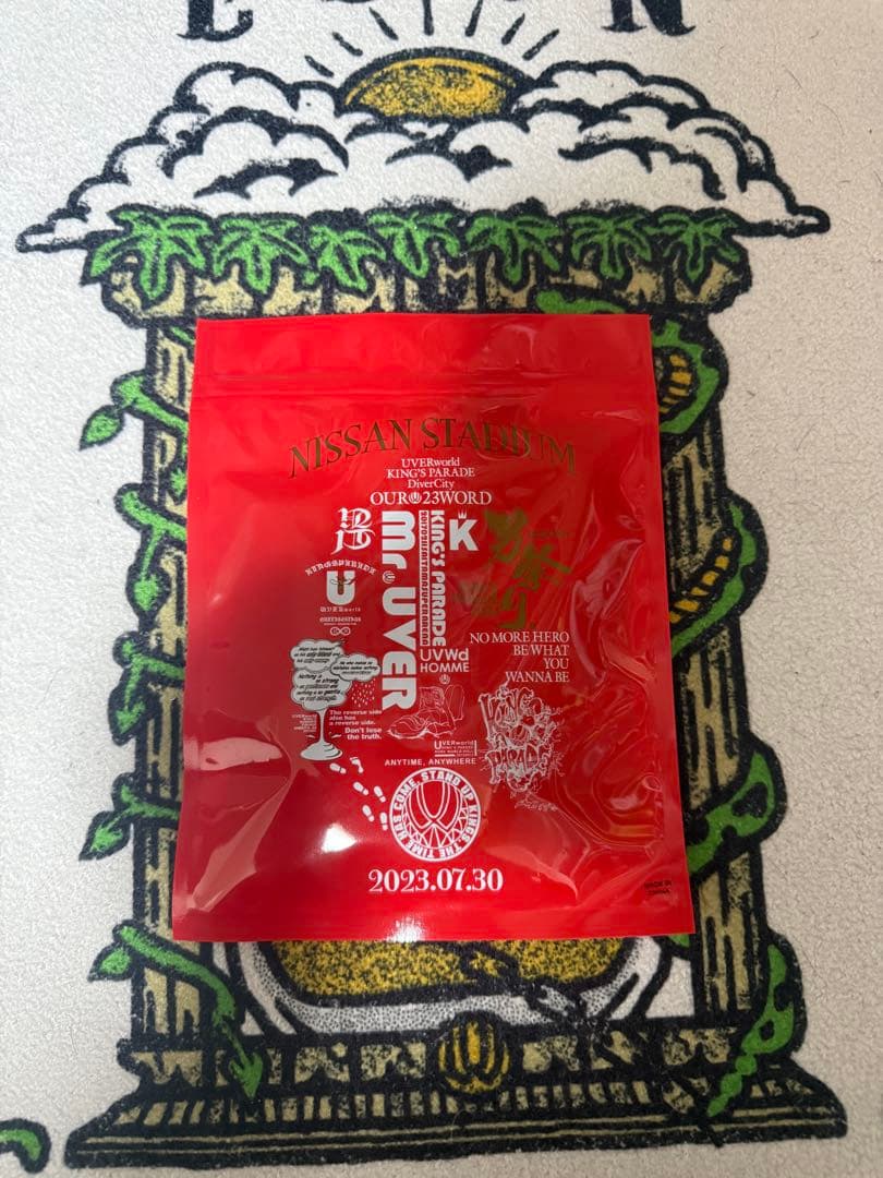 uverworld 男祭り　グローブ