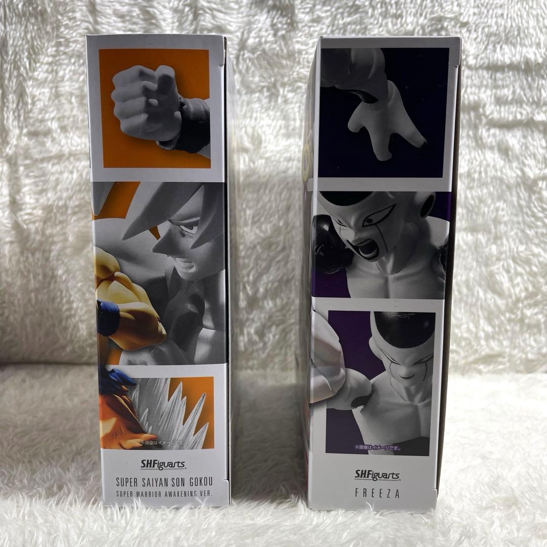S.H.F スーパーサイヤ人孫悟空 超戦士覚醒Ver フリーザ 最終形態-復活-
