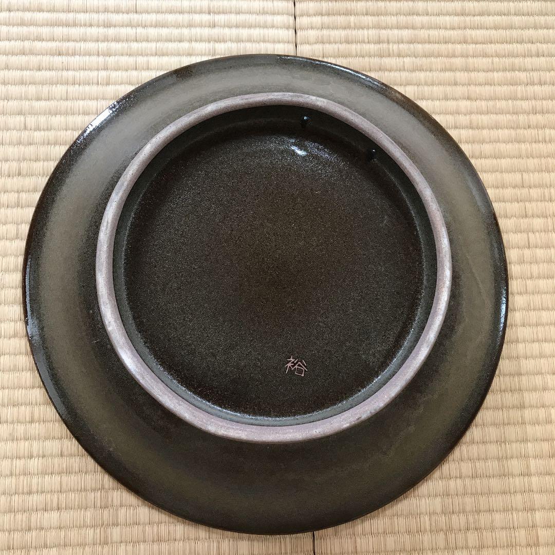壺屋焼　大皿　魚紋　金城裕三作