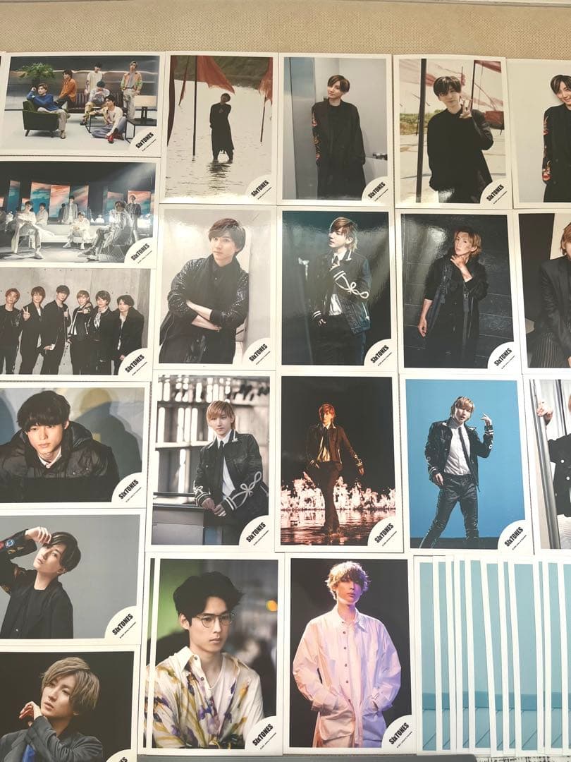 142品 SixTONES 京本大我 松村北斗 デタカ厚紙 公式写真 まとめ売り