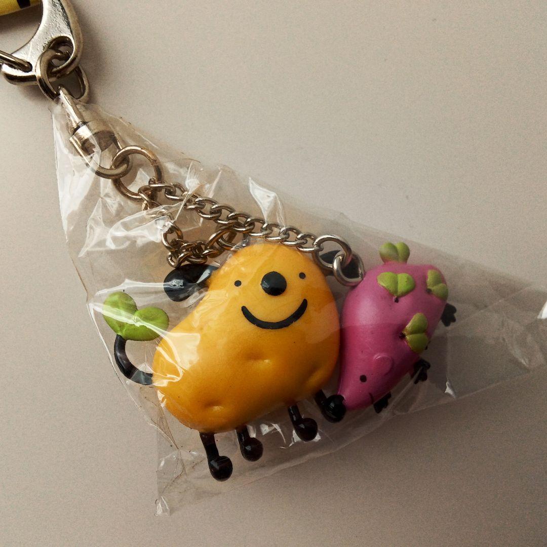 激レア　平成レトロ　じゃがいぬくん　はりぽてとちゃん　ペアキーチェーン