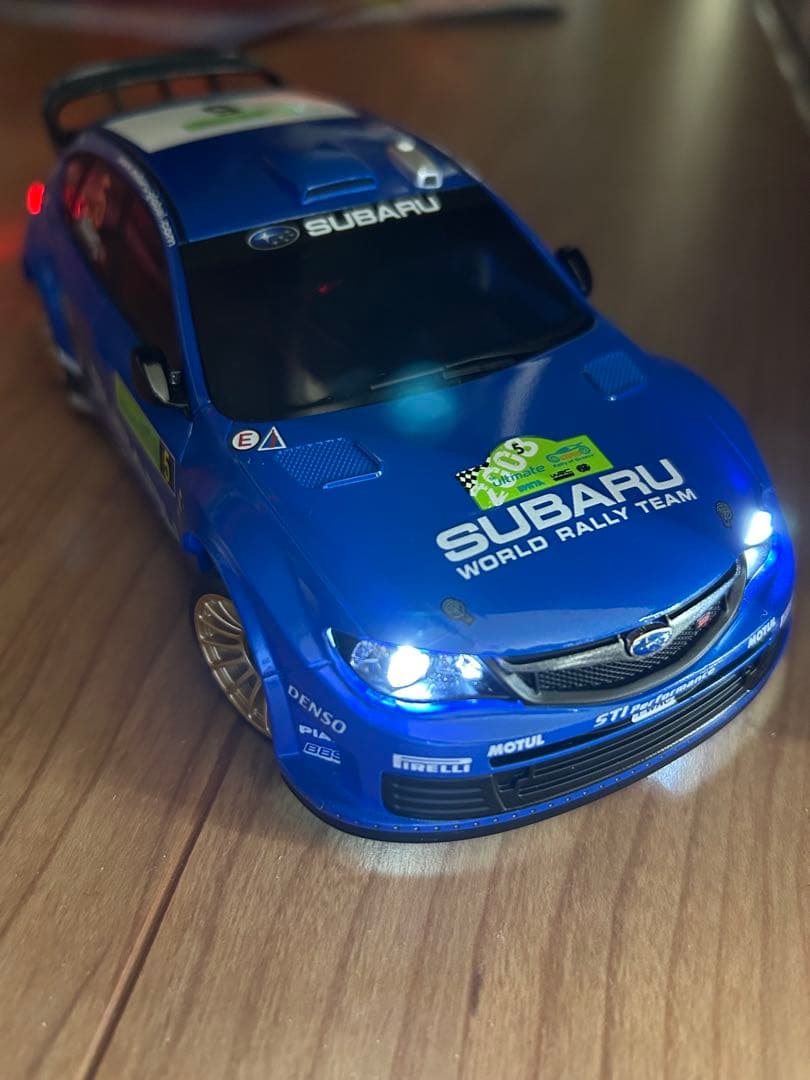 MINI-Z ミニッツ　ドリフトパック　AWD スバルインプレッサLED付き