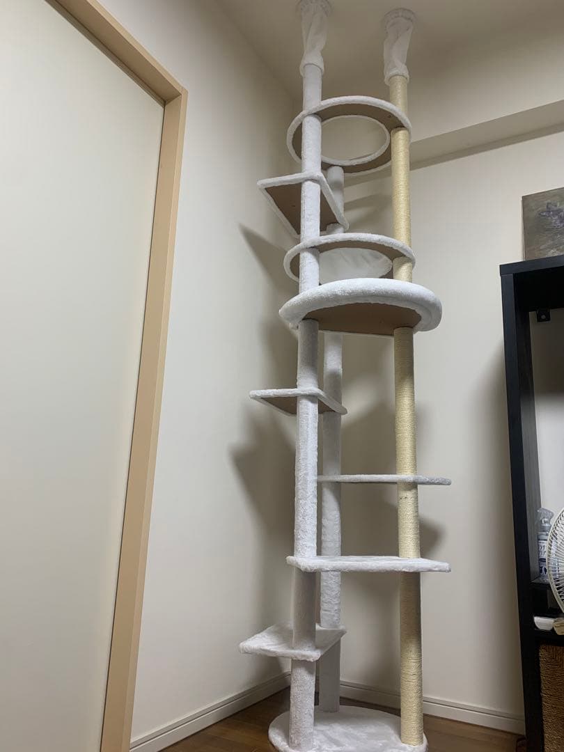 突っ張り型キャットタワー 225-240cm/250-265cm