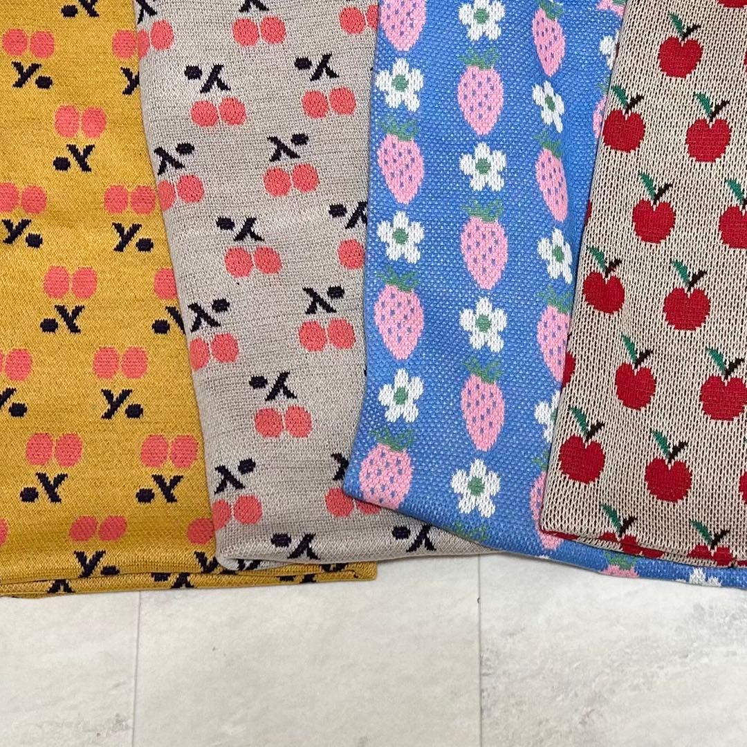 犬服ハンドメイド　ジャガードニット細リブタンク　４号