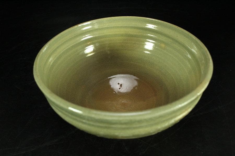 茶道具 朝日 刷毛目茶碗 阿漕 三嶋茶碗 二件(K-A991)