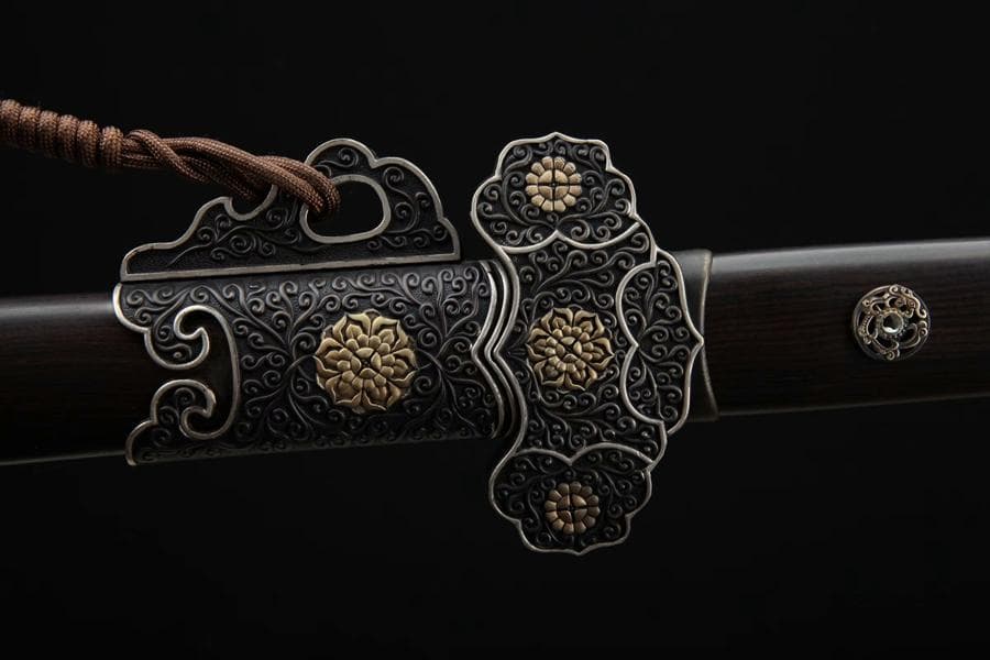 三色銅 玄宗 唐刀 模造刀 居合刀 武士道 武具 漢剣 唐刀 龍泉剣 手鍛造打
