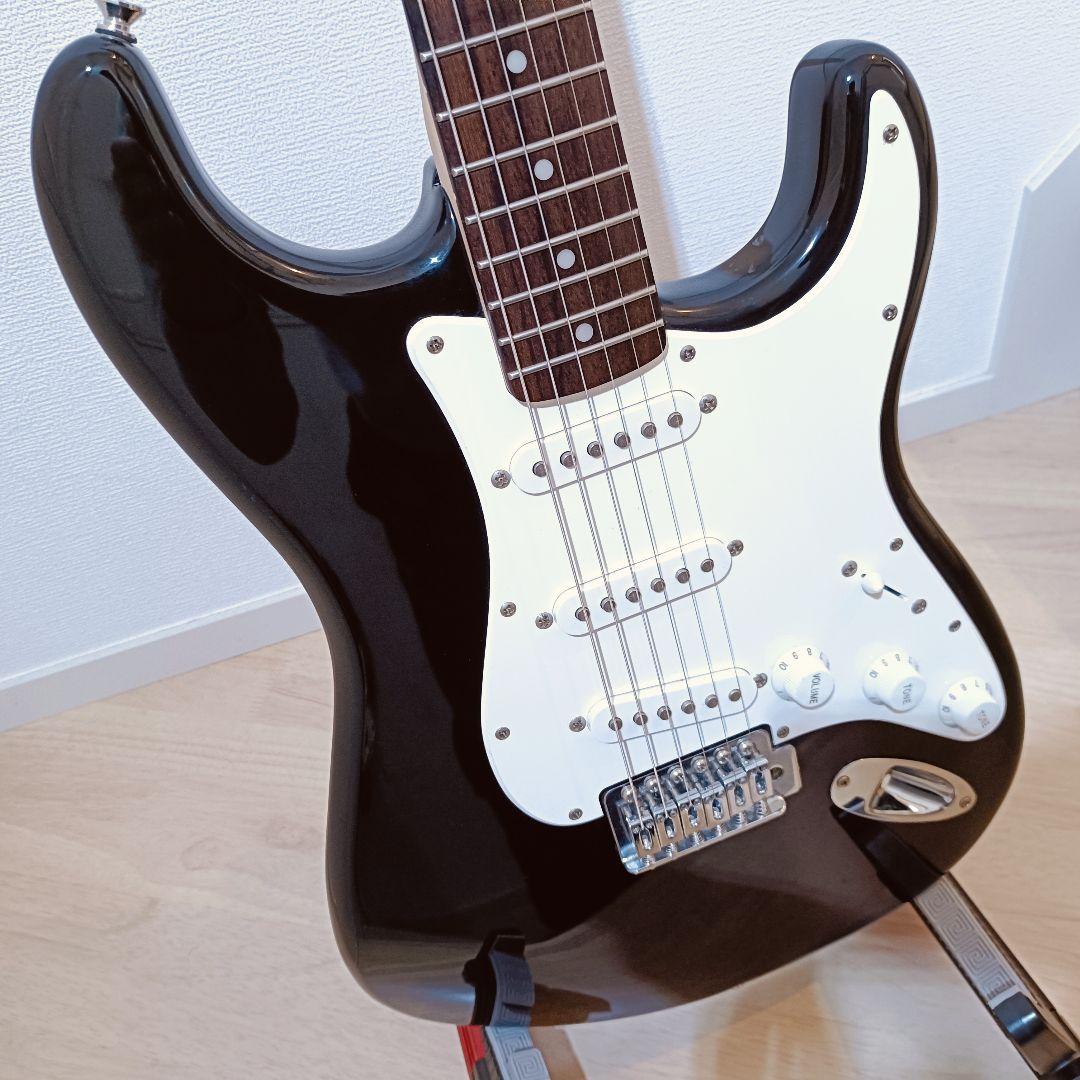 Squier エレキギター ストラトキャスター ブラック 【メンテ済】