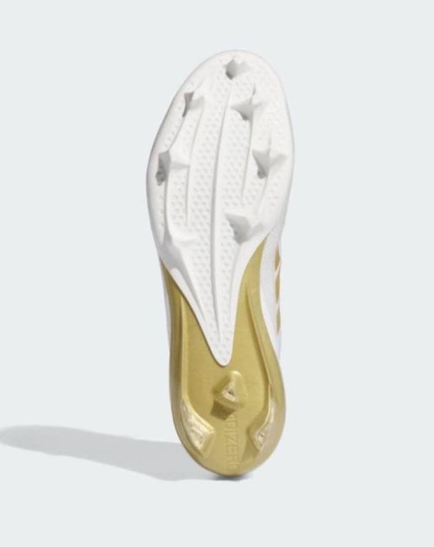 adidas ADIZERO スパイク ホワイト/ゴールド