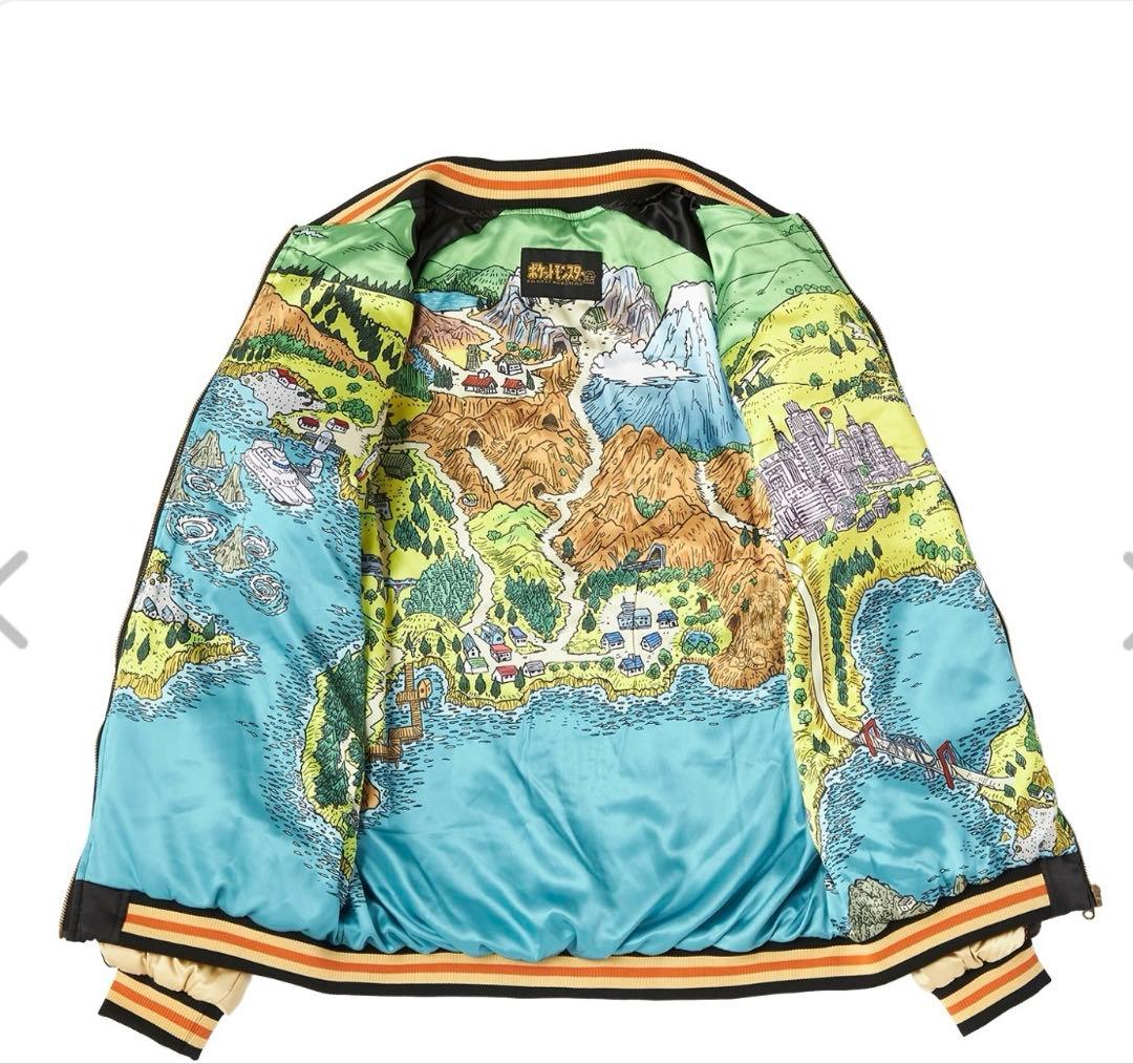ポケモンセンター限定 金銀25周年　 スカジャン ホウオウ 金 Lサイズ
