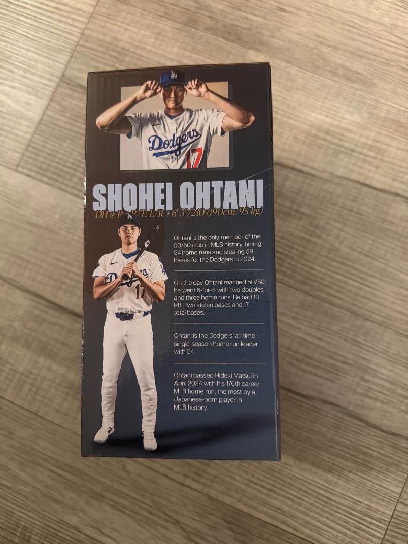 と*も様 MVP Shohei Ohtani ボブルヘッド 50/50 バッター