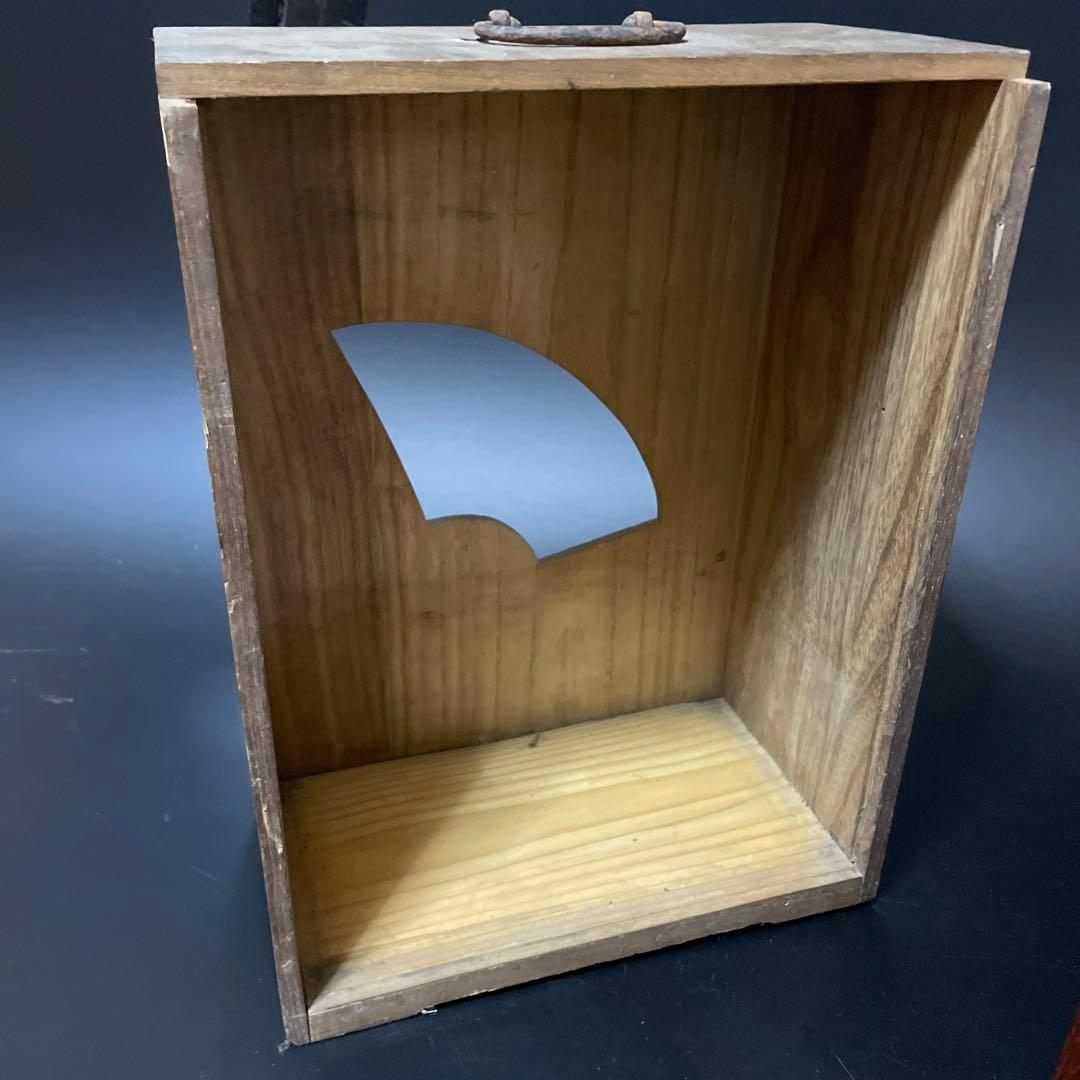 時代物　昔の木製弁当箱　欅　お重箱