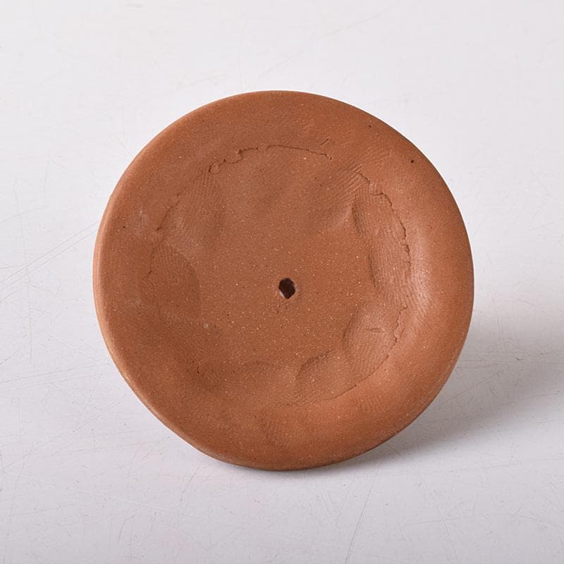 常滑焼　朱泥　蛙摘　横手急須　V　7638