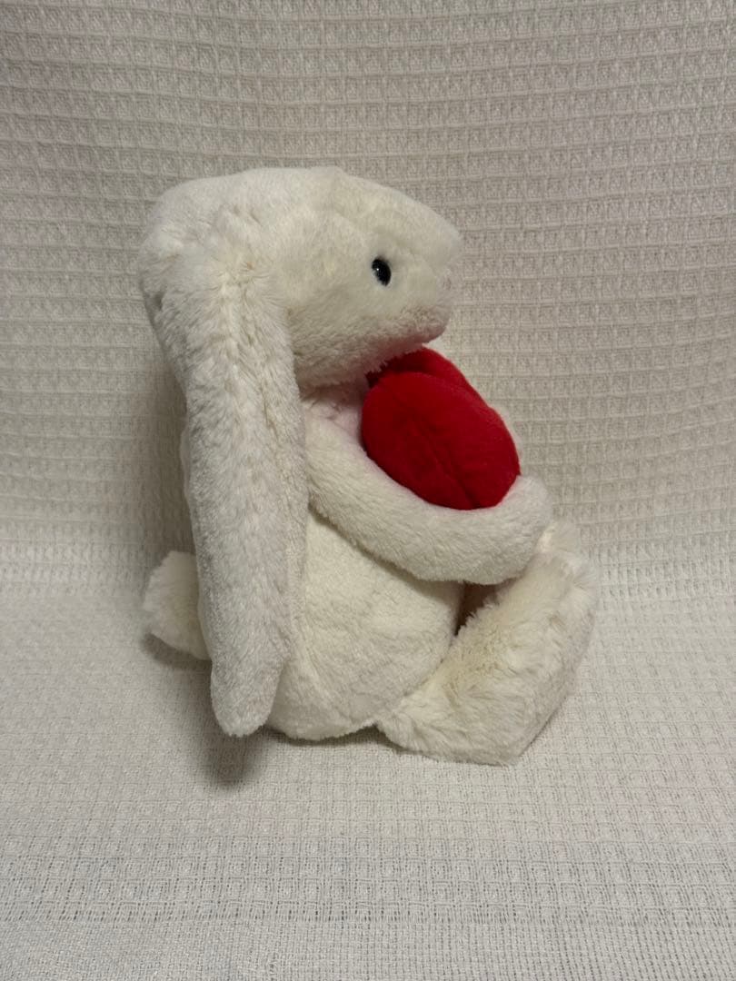 Red Love Heart Bunny ぬいぐるみ
