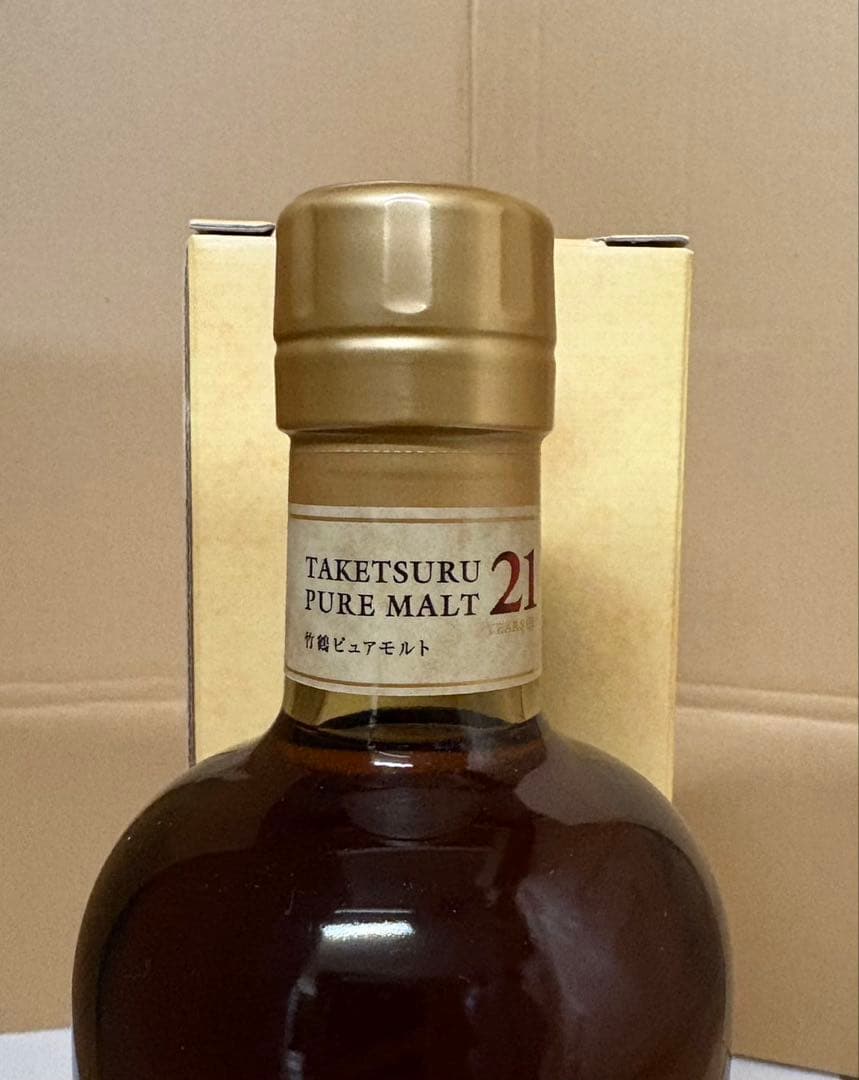竹鶴 21年 ピュアモルト 未開栓箱あり NIKKA 700ml