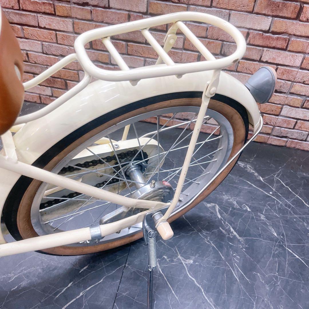 【39】子供用自転車 子供車 ブリヂストン HACCHI クリーム 18インチ