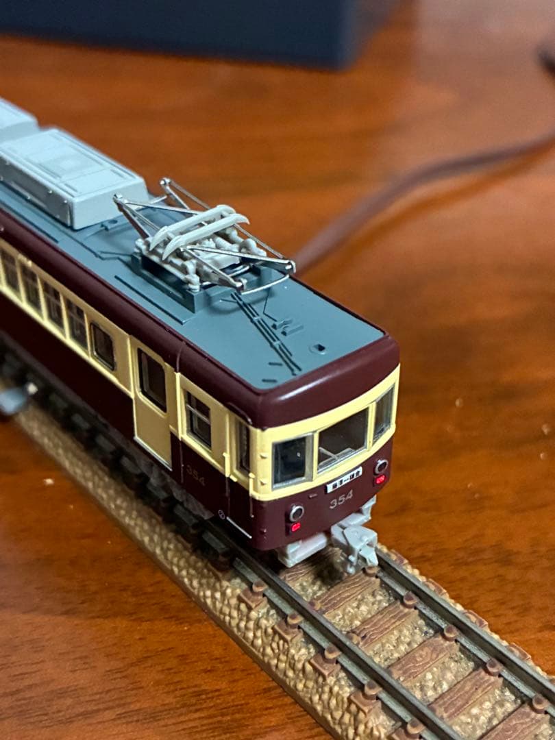 江ノ島電鉄300形「304F」チョコ電塗装(M車)モデモNT144動力動作確認済
