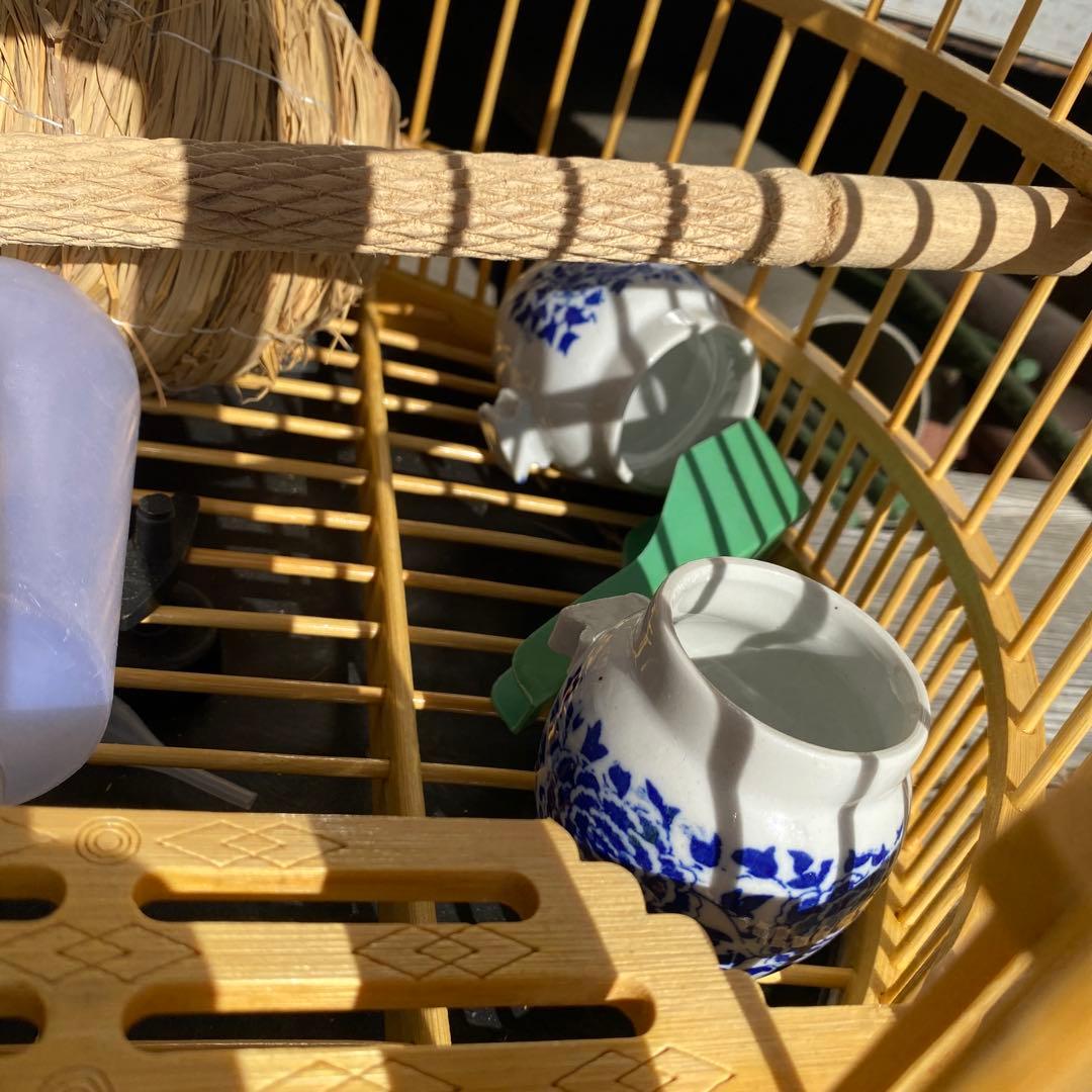 竹製鳥かご