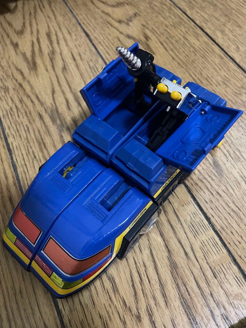 希少　DX超合金 電撃戦隊チェンジマン 当時物 チェンジロボ バンダイ 電撃合体