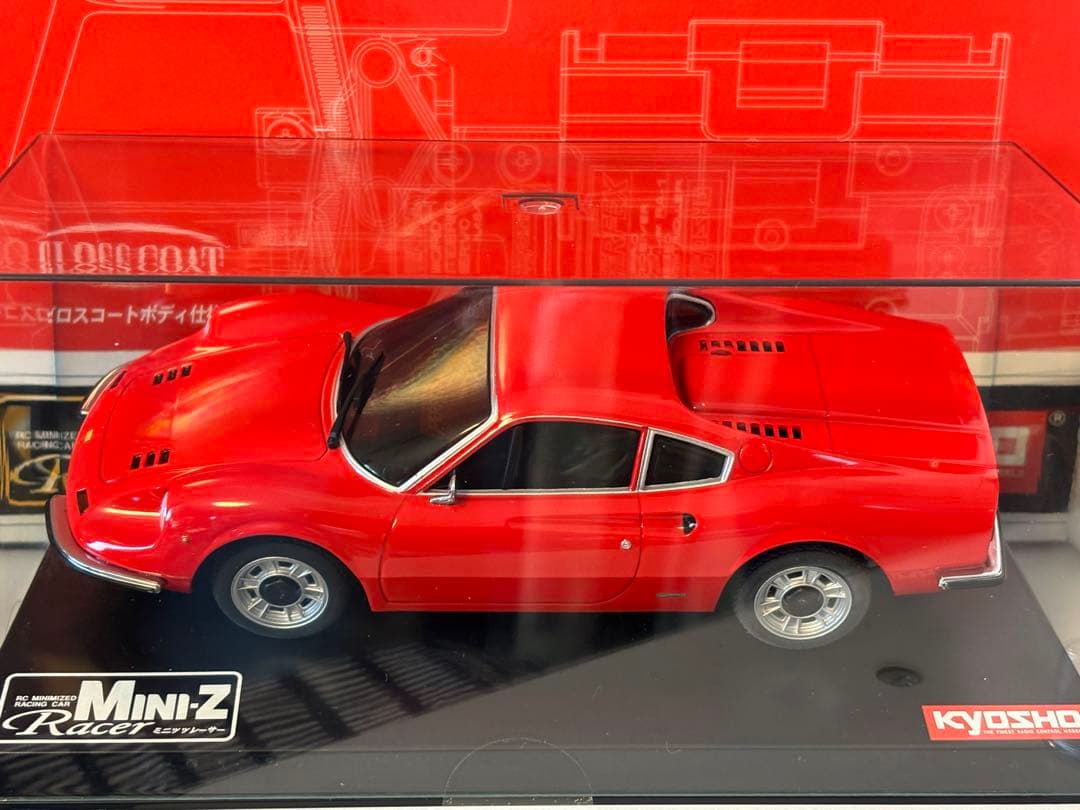 京商/フェラーリ/246GT/ディーノ/ラジコン/ミニッツ/箱付/プロポ/セット