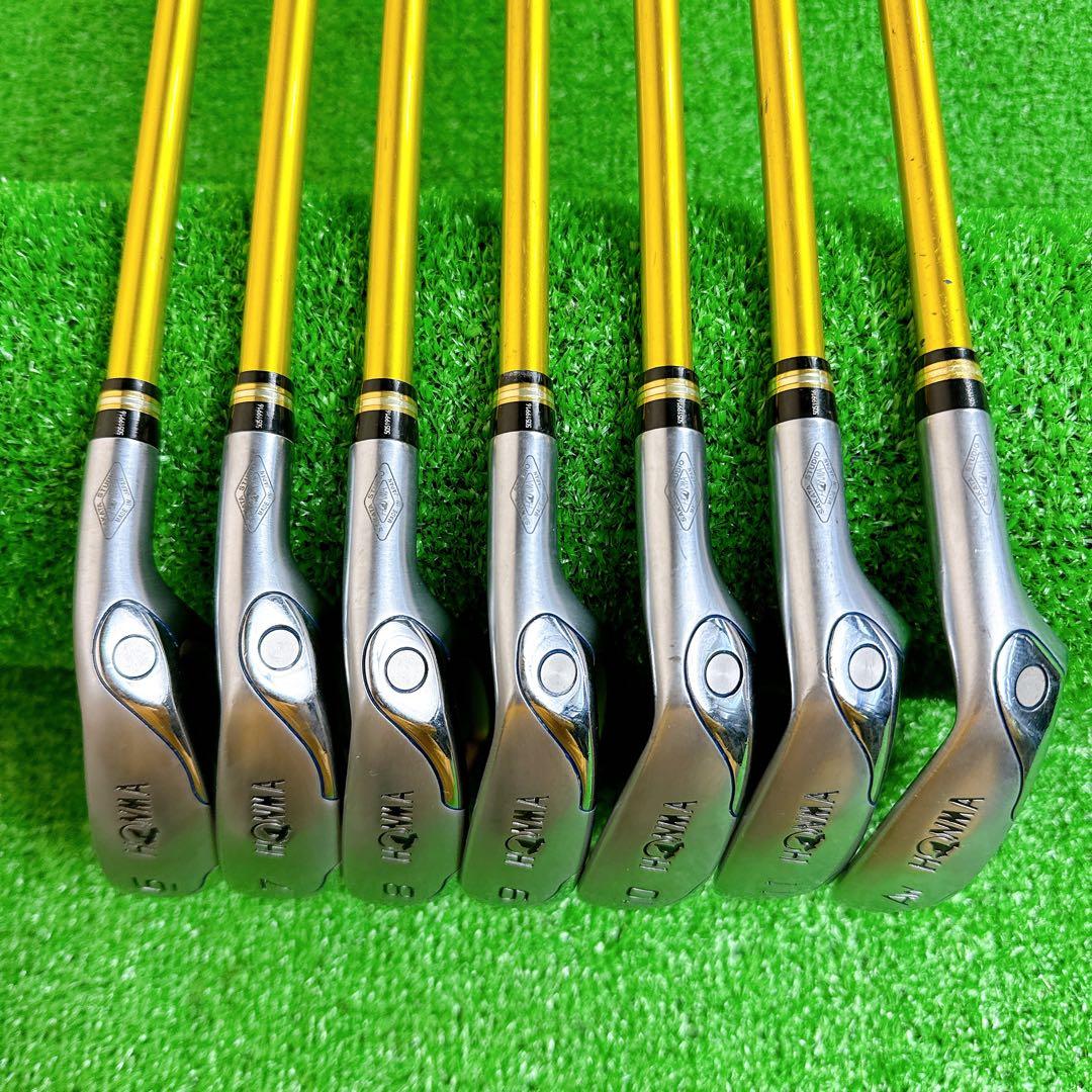 豪華7本 HONMA BERES MG700 星3S アイアンセット ★★★