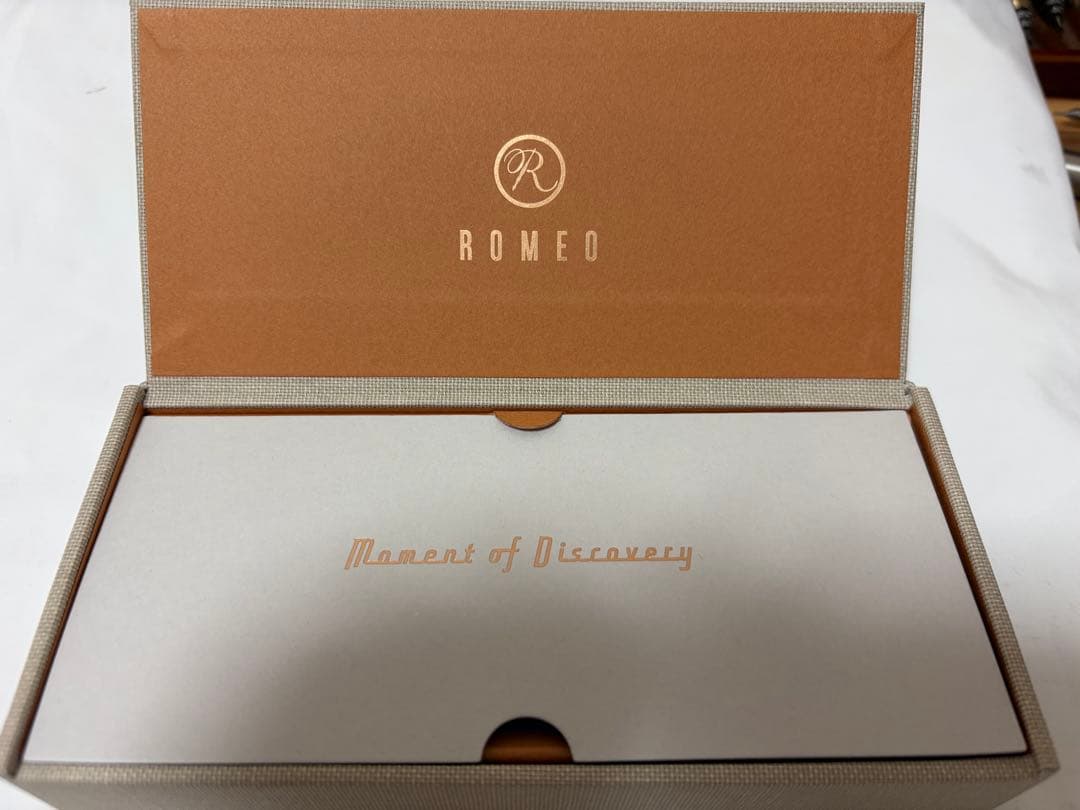 ROMEO No. 3 ボールペン 細軸 黄櫨 新品未使用 替芯付き