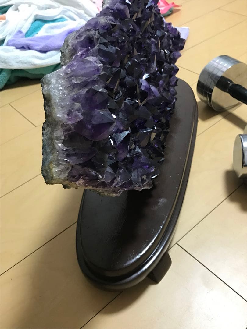 アメジストクラスター　ウルグアイ産アメジスト原石
