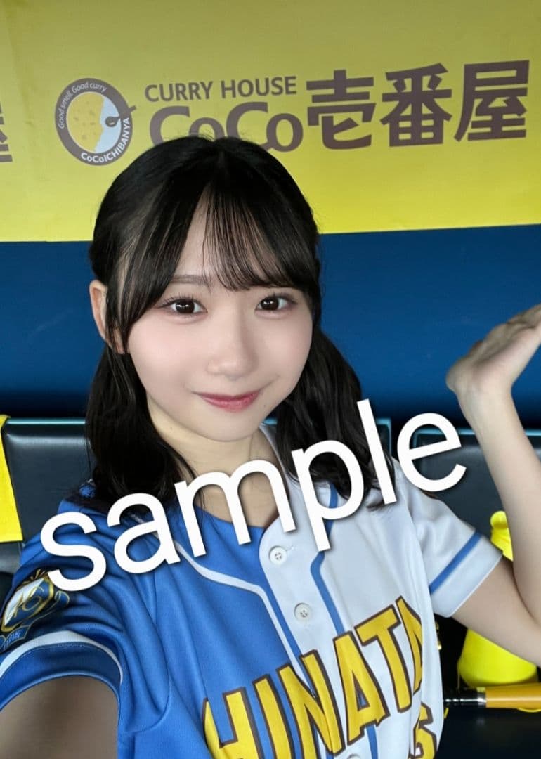 【懸賞当選品】【非売品】日向坂46×CoCo壱限定オリジナルステッカー3枚セット