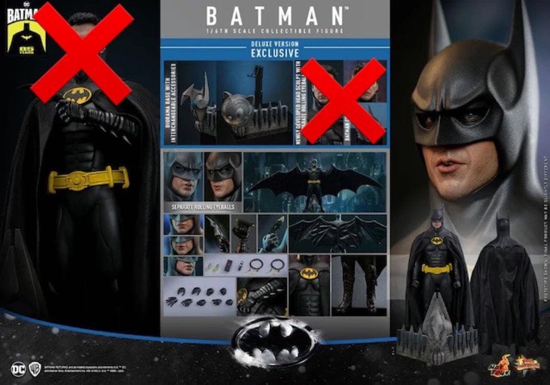 ホットトイズMMS770バットマン リターンズ2.0ボーナス付1/6Batman